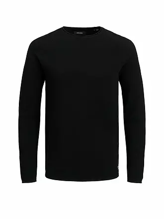 JACK & JONES | Pullover "JJEHILL" | schwarz